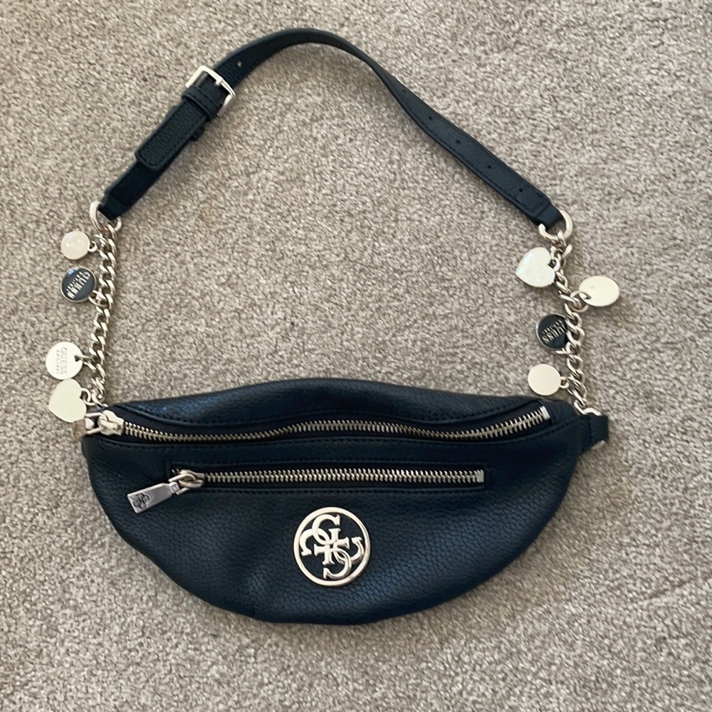 GUESS faux leather waist pack.